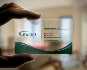 Business Card Design by Pointless Pixels India for Life360 Counseling | Design: #19149275