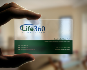 Business Card Design by Pointless Pixels India for Life360 Counseling | Design: #19154809