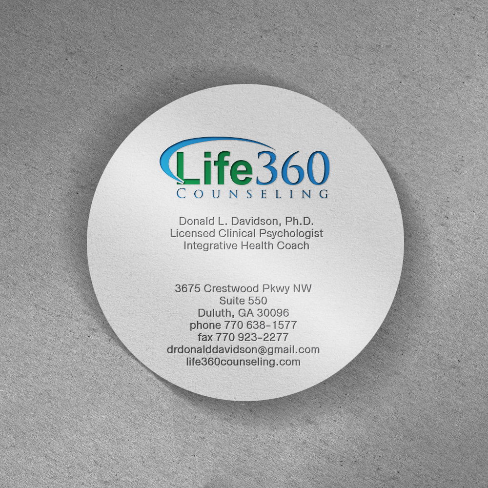 Business Card Design by Rusho for Life360 Counseling | Design #19250388