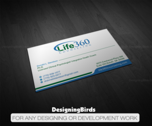 Visitenkarten-Design von Designing Birds für Life360 Counseling | Design: #19154431