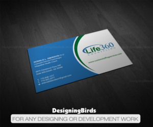 Business Card Design by Designing Birds for Life360 Counseling | Design: #19157839