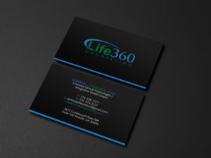 Business Card Design by Creations Box 2015 for Life360 Counseling | Design: #19167033
