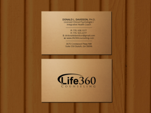 Business Card Design by Creations Box 2015 for Life360 Counseling | Design: #19167038