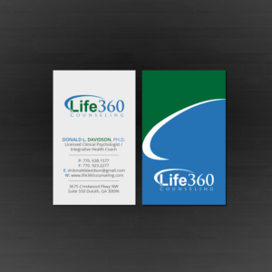 Business Card Design by Creations Box 2015 for Life360 Counseling | Design: #19167042