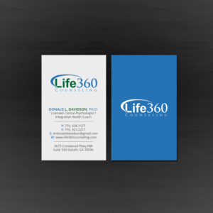 Business Card Design by Creations Box 2015 for Life360 Counseling | Design: #19167043
