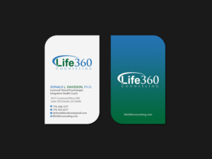 Business Card Design by Creations Box 2015 for Life360 Counseling | Design: #19167060