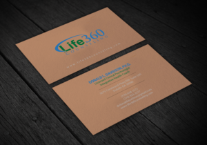 Business Card Design by Brand aid for Life360 Counseling | Design: #19162138