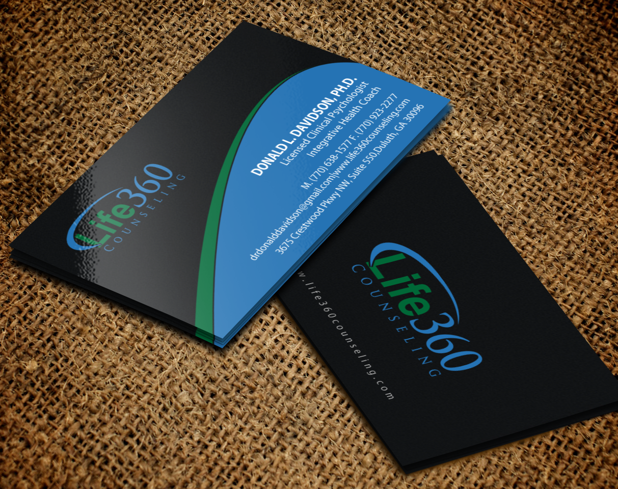 Design de Carte de Visite par Brand aid pour Life360 Counseling | Design #19164670