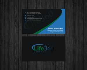 Business Card Design by Brand aid for Life360 Counseling | Design: #19215783