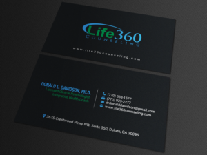 Business Card Design by chandrayaan.creative for Life360 Counseling | Design: #19161245