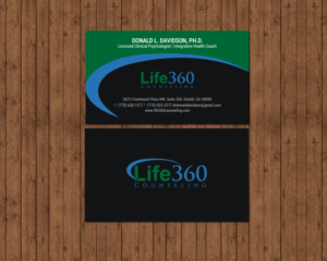 Business Card Design by chandrayaan.creative for Life360 Counseling | Design: #19161975