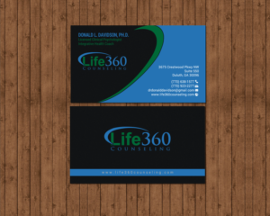 Design de Carte de Visite par chandrayaan.creative pour Life360 Counseling | Design : #19161983