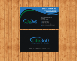 Business Card Design by chandrayaan.creative for Life360 Counseling | Design: #19161993