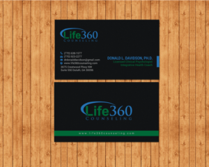 Business Card Design by chandrayaan.creative for Life360 Counseling | Design: #19161994