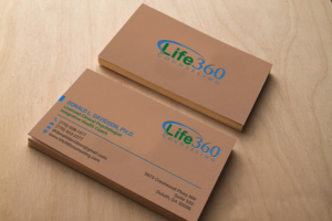 Business Card Design by chandrayaan.creative for Life360 Counseling | Design: #19162080