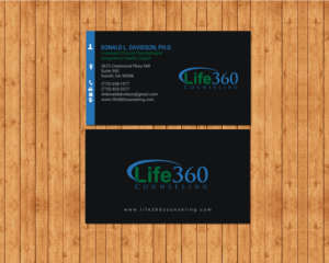 Business Card Design by chandrayaan.creative for Life360 Counseling | Design: #19162218