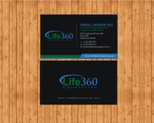 Business Card Design by chandrayaan.creative for Life360 Counseling | Design: #19162290