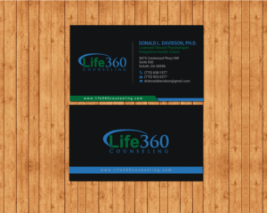 Business Card Design by chandrayaan.creative for Life360 Counseling | Design: #19162292