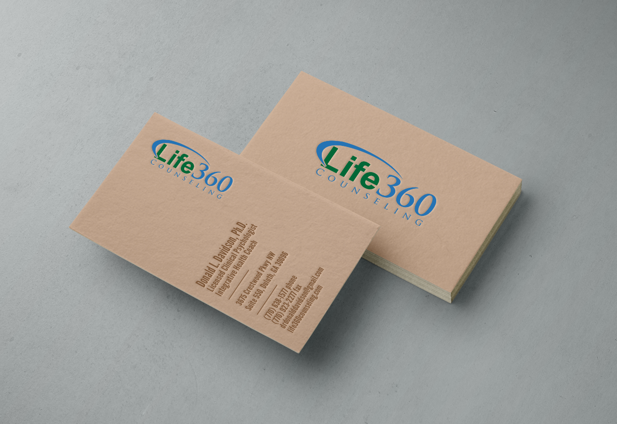 Business Card Design by chandrayaan.creative for Life360 Counseling | Design #19165909