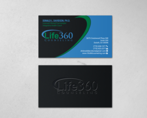 Business Card Design by chandrayaan.creative for Life360 Counseling | Design: #19224261