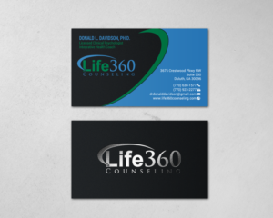 Business Card Design by chandrayaan.creative for Life360 Counseling | Design: #19224504