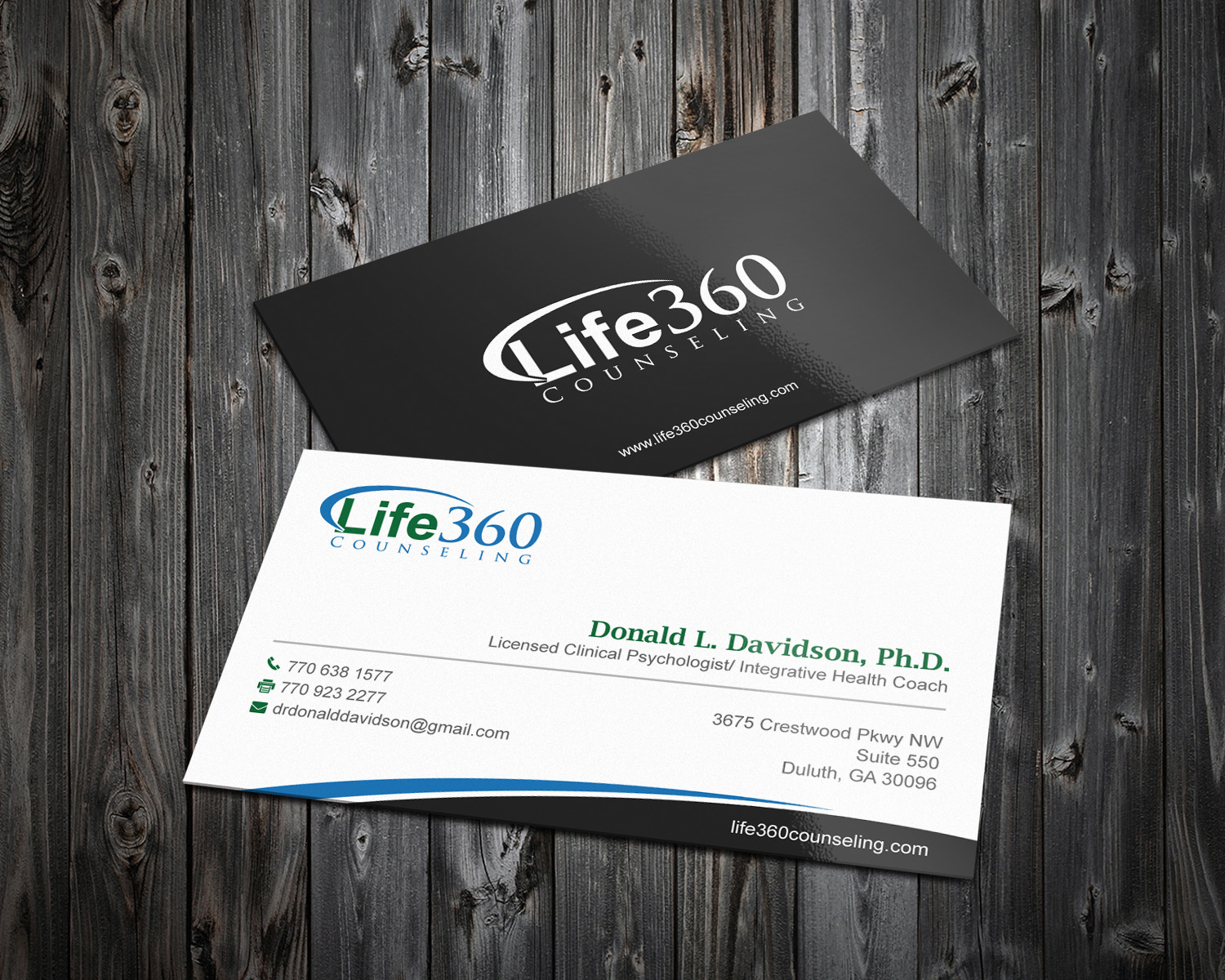 Design de Carte de Visite par mdreyad pour Life360 Counseling | Design #19145904