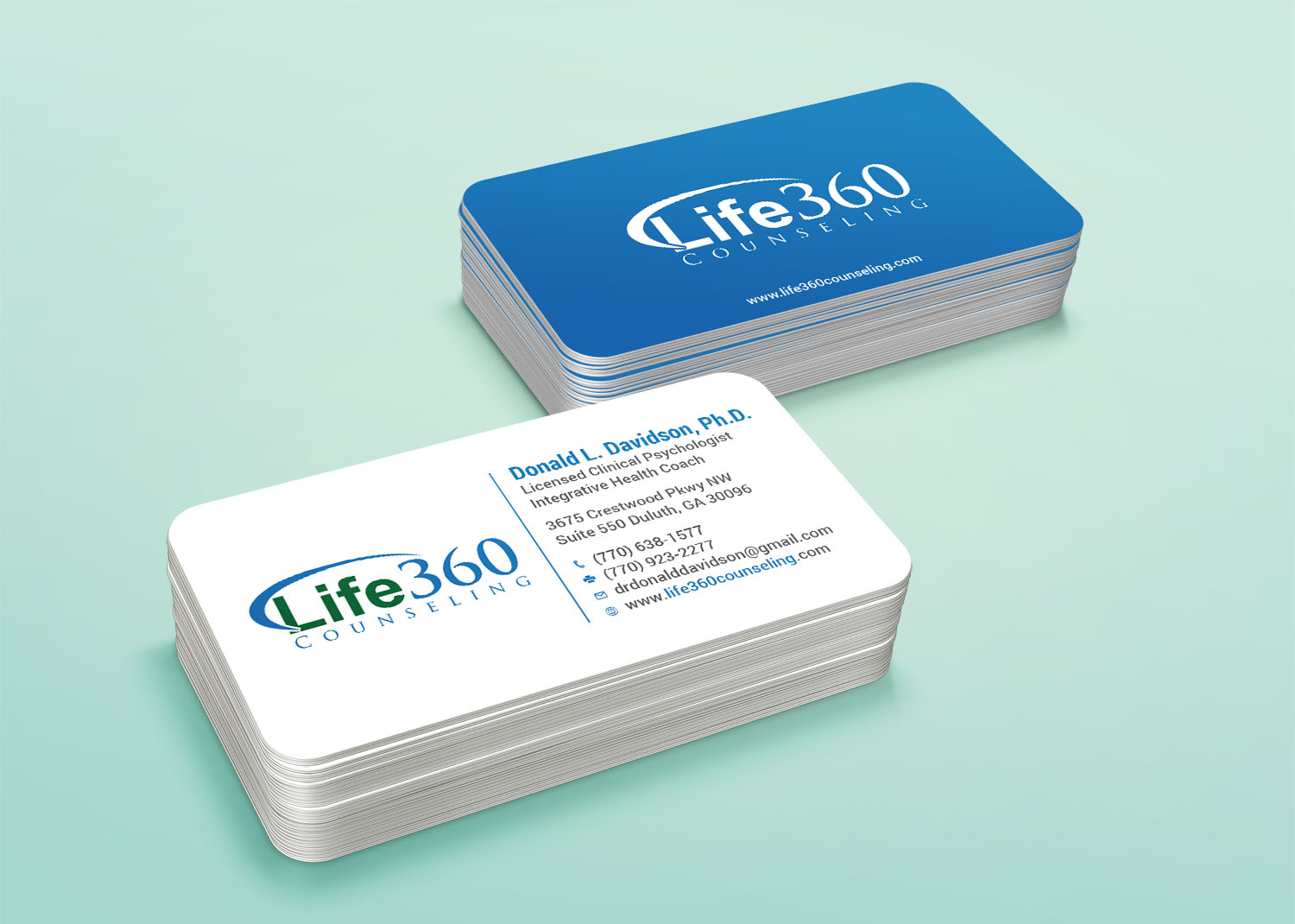 Design de Carte de Visite par Tripti Ranjan Gain pour Life360 Counseling | Design #19171740