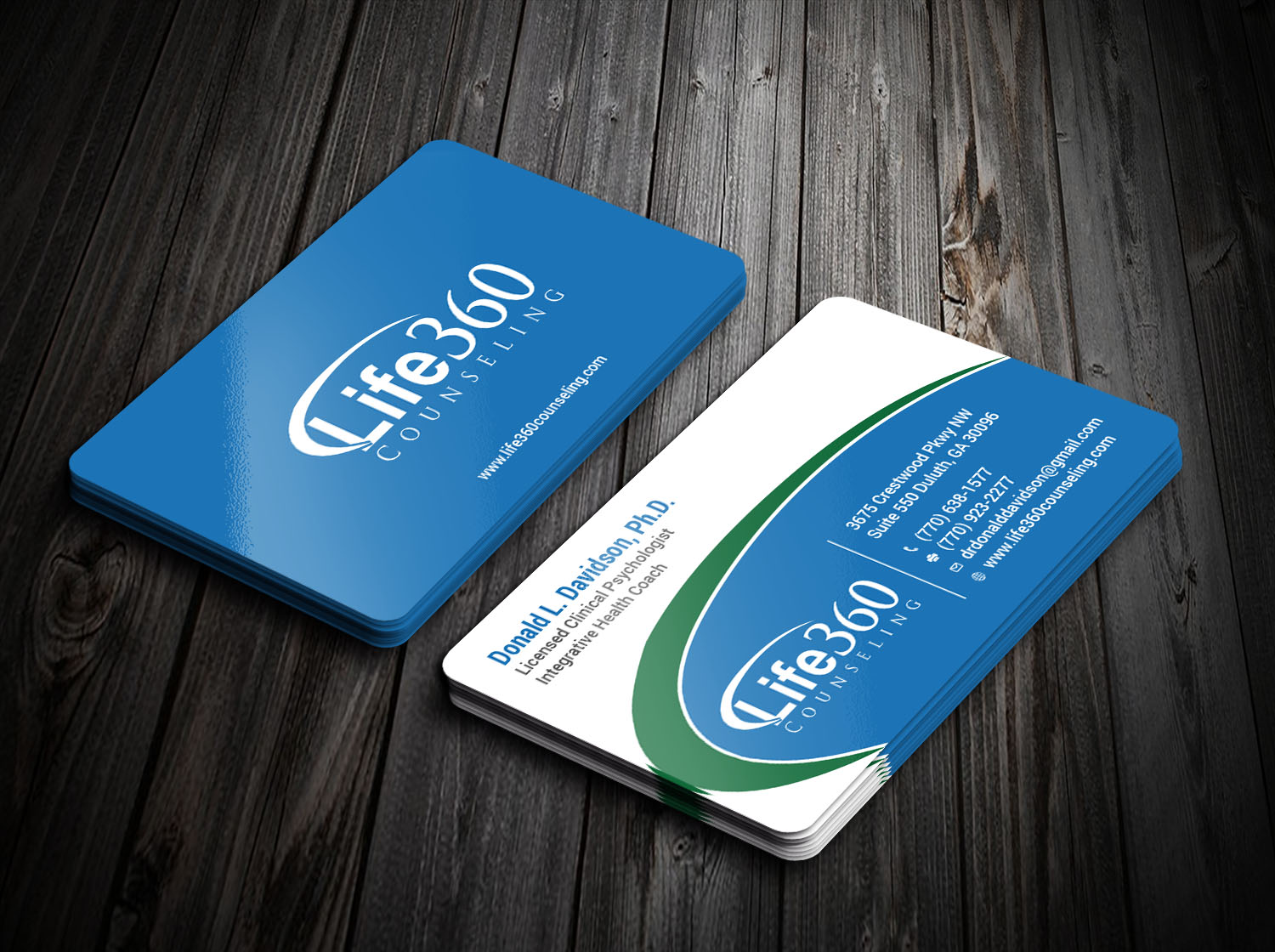 Diseño de Tarjeta de Presentación por Tripti Ranjan Gain para Life360 Counseling | Diseño #19171741