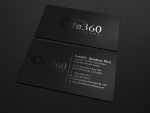 Business Card Design by Tripti Ranjan Gain for Life360 Counseling | Design: #19171752