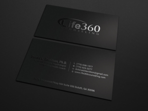 Business Card Design by Tripti Ranjan Gain for Life360 Counseling | Design: #19171756