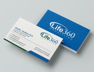 Business Card Design by Tripti Ranjan Gain for Life360 Counseling | Design: #19171768