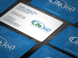 Business Card Design by Tripti Ranjan Gain for Life360 Counseling | Design: #19171780