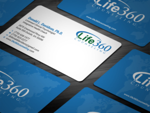 Business Card Design by Tripti Ranjan Gain for Life360 Counseling | Design: #19171790