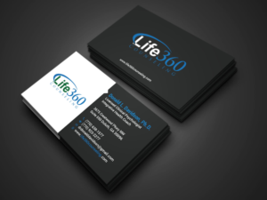 Business Card Design by Tripti Ranjan Gain for Life360 Counseling | Design: #19171797