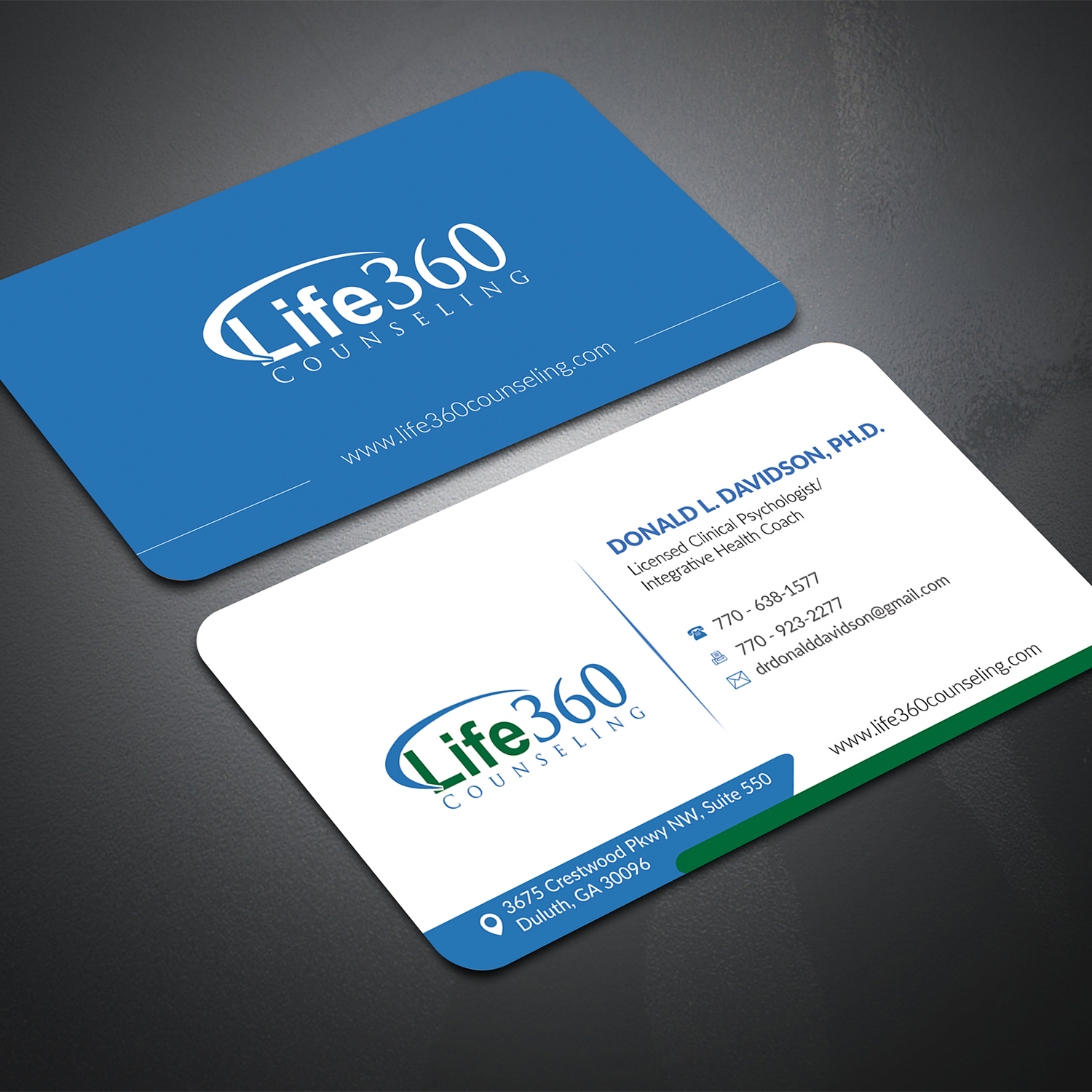 Visitenkarten-Design von Mishuy für Life360 Counseling | Design #19150295