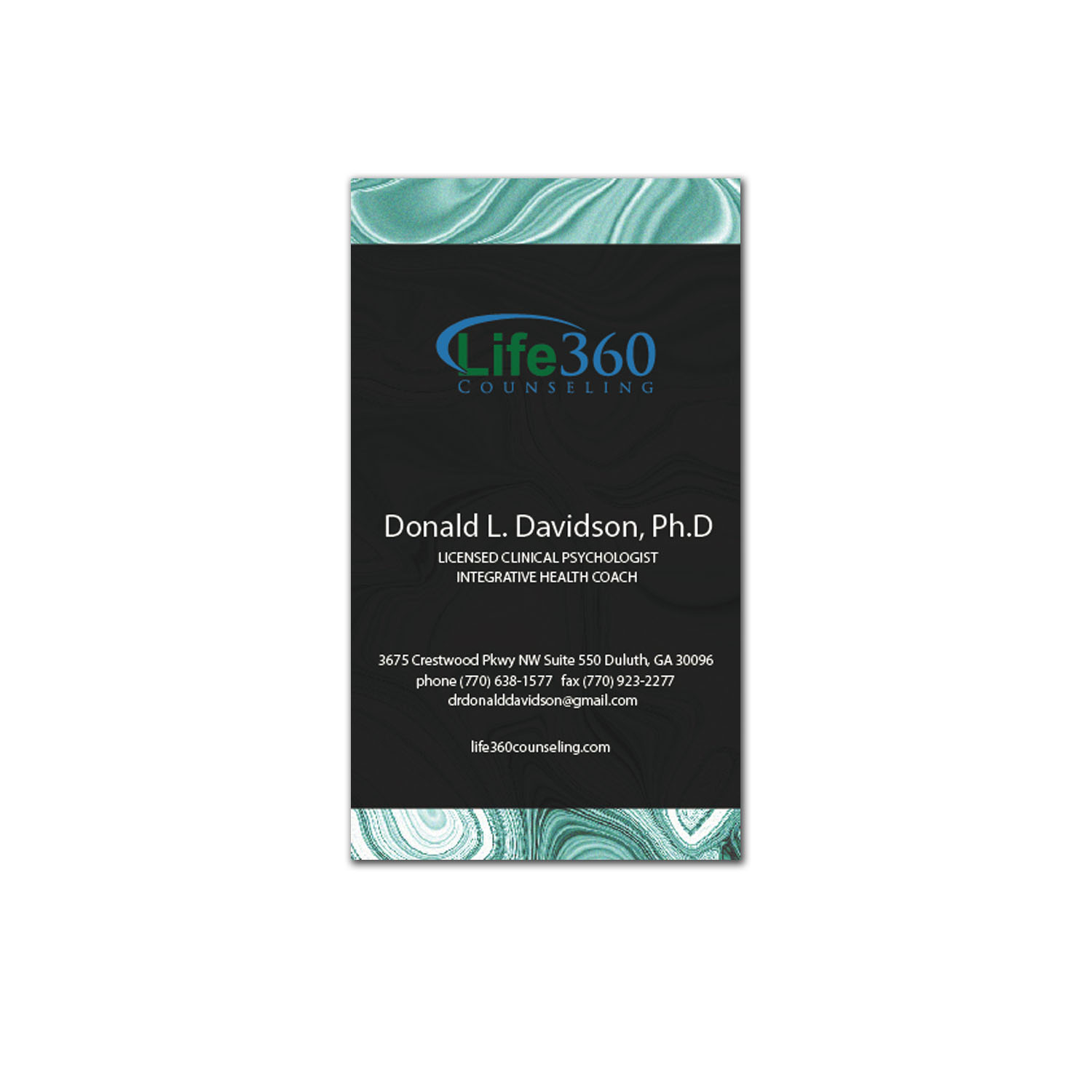 Business Card Design by duanda for Life360 Counseling | Design #19242899