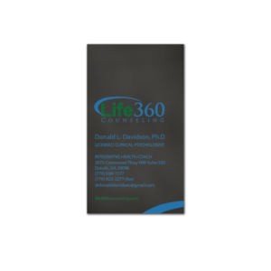 Visitenkarten-Design von duanda für Life360 Counseling | Design: #19242919