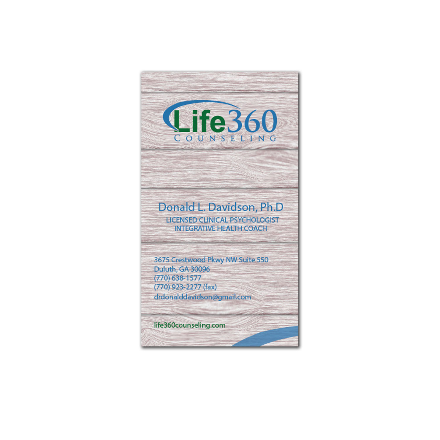 Visitenkarten-Design von duanda für Life360 Counseling | Design #19242920