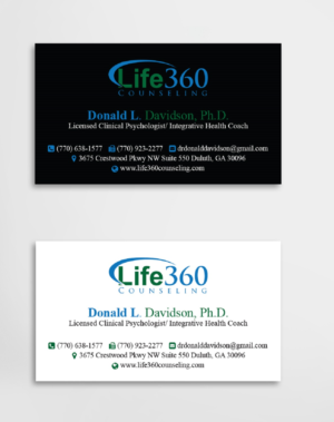 Business Card Design by Maxo-Biz for Life360 Counseling | Design: #19148832