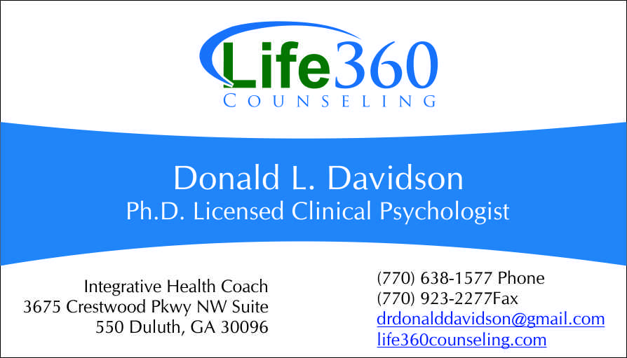 Business Card Design by sahukirti for Life360 Counseling | Design #19346793