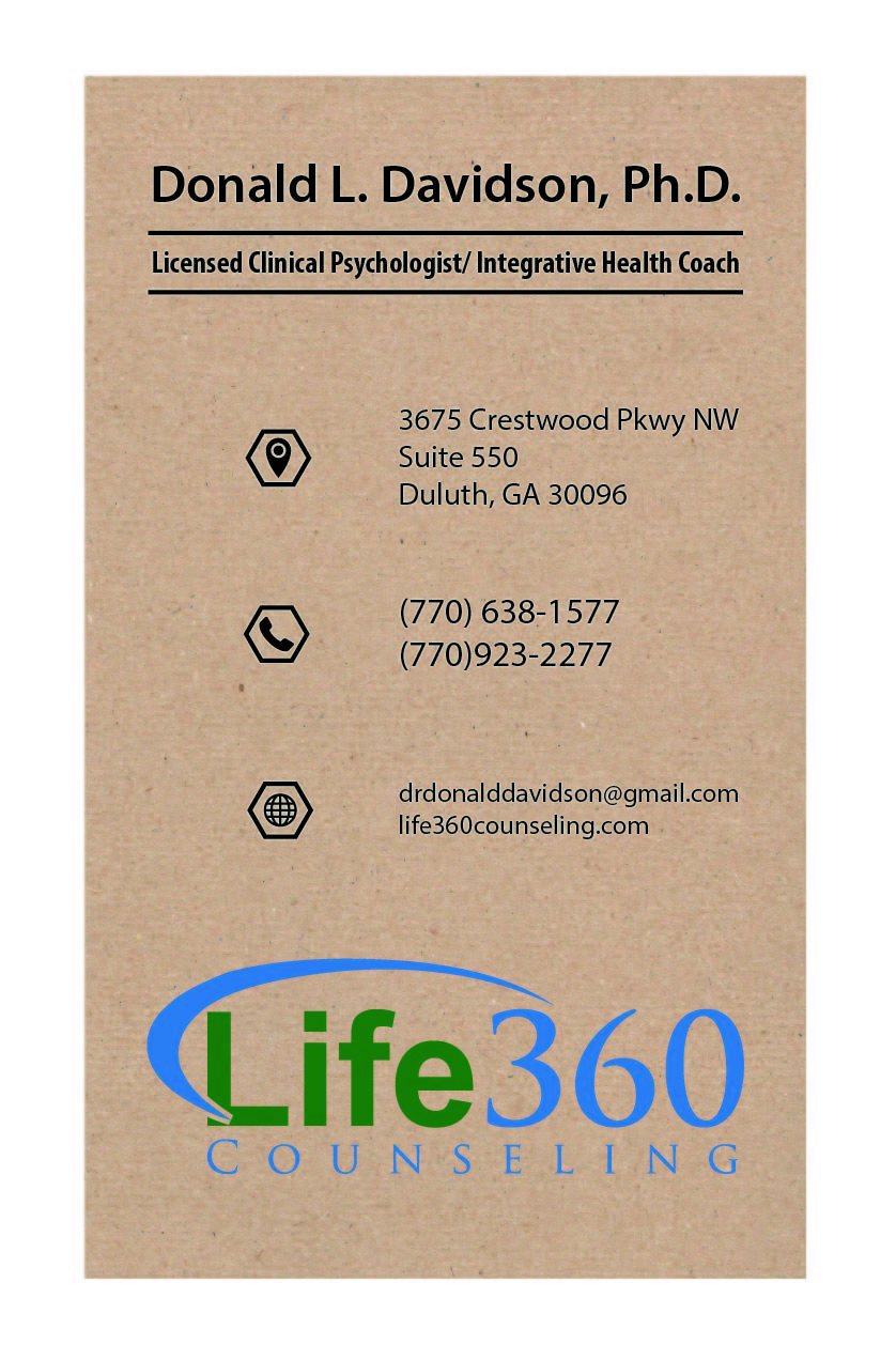Business Card Design by Subhendu 3 for Life360 Counseling | Design #19232674