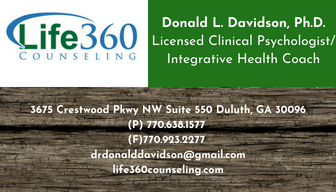 Business Card Design by Siouxland Susan for Life360 Counseling | Design #19181228
