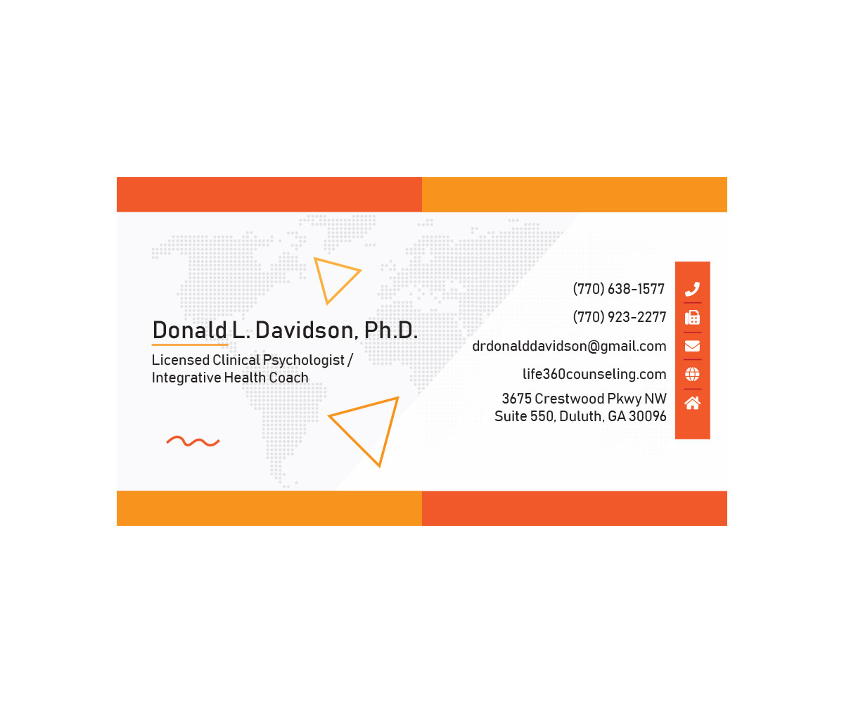 Business Card Design by sm.jehad for Life360 Counseling | Design #19152086