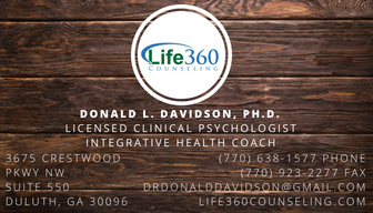 Business Card Design by Andrea Coll for Life360 Counseling | Design #19235847