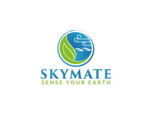 SKYMATE Sense your Earth | Logo Design by Tasnova 2