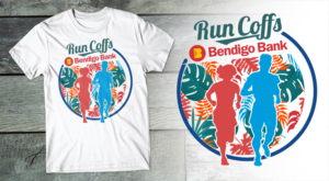 Bendigo Bank Coffs Harbour Running Festival T-Shirt | T-Shirt-Design von db1404