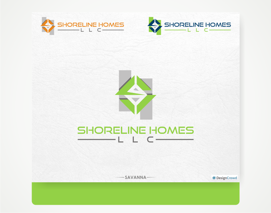 Logo-Design von Savana für Shoreline Homes, LLC | Design #2855279