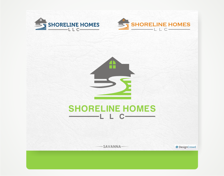 Logo Design by Savana for Shoreline Homes, LLC | Design #2856786