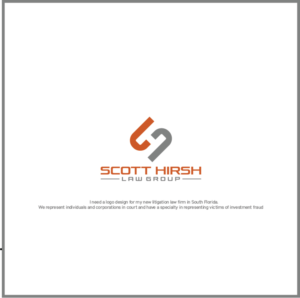 Scott Hirsch Law Group | Logo Design by DesignNXT