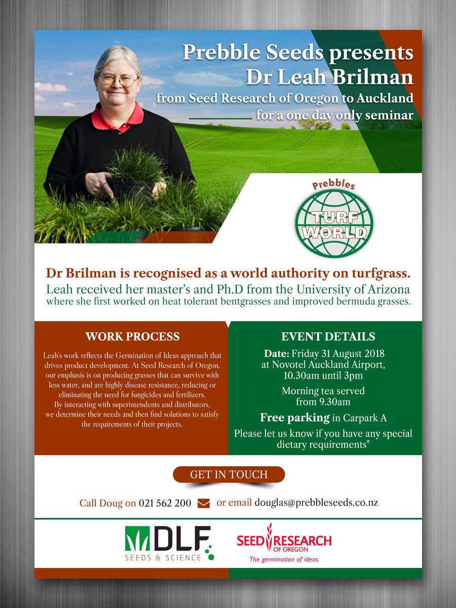 Flyer Design by TSU Creations for Prebble Seeds | Design #19100148